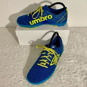 Umbro Men’s Turf Soccer Shoes Size 7 Blue/Yellow